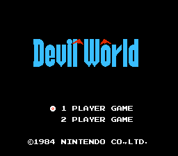 Devil World (Japan)